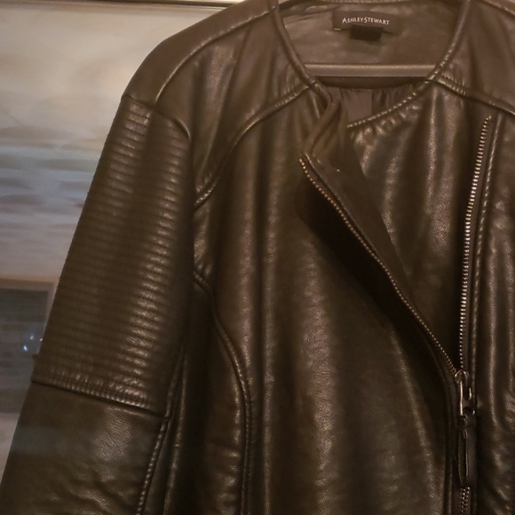 Black moto jacket - Picture 2 of 4